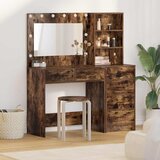  Toaletni stol 2 kom. Smeđa 78.5 x 41 x 135 cm Konstruirano drvo | shoptok.hr