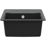  Umivalnica Črna 560 x 460 mm 80% Kvarc in 20% Smola, (5000160160) | Shoptok.si