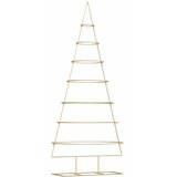 Metalna božićna jelka Zlatno 209 cm Čelik s praškastim premazom | shoptok.hr