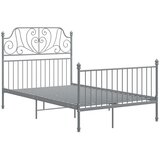  Okvir za krevet sivi metalni 120 x 200 cm | shoptok.hr