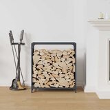 vidaXL stojalo za drva antracitno 60x28x65 cm hladno valjano jeklo | Shoptok.si