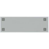 vidaXL Zidna magnetna ploča bijela 60x20 cm od kaljenog stakla | shoptok.hr