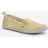 EVENTO Women's Yellow Slip-On Sneakers Adrancia | shoptok.hr