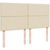 vidaXL Otomanski krevet s madracem i LED krem 160x200cm tkanine | shoptok.hr