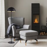 SCHÖNER WOHNEN 11727-18 - podna lampa ali 1xE27/25W/230V crna | Eponuda.com