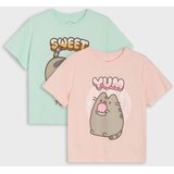 Sinsay Pamučne majice s printom 2 kom Pusheen the Cat | shoptok.hr
