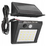 MasterLED Stenska solarna svetilka s senzorjem gibanja in ločenim solarnim panelom 20 SMD LED 2.5m kabla Cene