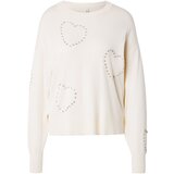 Only Pulover 'ONLBee' transparentna / volneno bela Cene