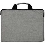  Siva torba za laptop 15,6" – poslovna aktovka s naramenicom | shoptok.hr