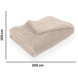 Tiseco Home Studio Sivorjava odeja iz mikropliša 150x200 cm Pippa – | Shoptok.si