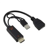 Kettz HDMI M. na Displayport M. F. Konvertor H2DP-023 0.23CM 4K 60Hz Cene