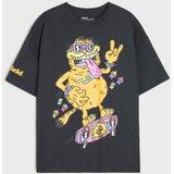 Sinsay Pamučna oversize majica s printom Garfield | shoptok.hr