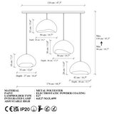 Opviq Luster Loval Set Lora 50 4 C Nua | Eponuda.com