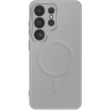 AVIZAR Ovitek za Galaxy S26 Ultra, združljiv s polnjenjem Qi2 / MagSafe / PixelSnap, Svetlo siva, (5000274193) | Shoptok.si