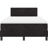 Box Spring Krevet s Madracem Crni 120x200 cm Baršun | shoptok.hr