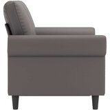 vidaXL Dvosed siva 120 cm umetno usnje, (21002190) | Shoptok.si