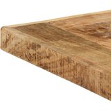  Blagovaonski stol od masivnog grubog drva manga 140x70x75 cm | shoptok.hr