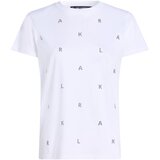 Karl Lagerfeld Majica crna / bijela Cijene