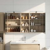  Set ormarića za kupaonicu 3 kom. 130 x 14,5 x 70 cm | shoptok.hr