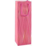  Bottle Gift Bag Shimmering Waves 35 x 12 x 9 cm | shoptok.hr