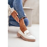 Boto Women's Moccasins With Decoration Eco Leather White Tialorae | Shoptok.si