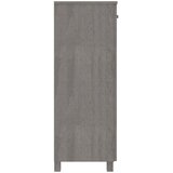 Ormarić za cipele HAMAR svjetlosivi 85x40x108 cm od borovine | shoptok.hr