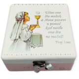  Prvo sveto obhajilo! Škatla spominov - 16x16x10cm - Š16 524 | Shoptok.si