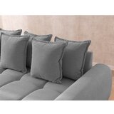 Ropez Siva kutna garnitura (s desnim kutom/s ležaljkom) Albane – | shoptok.hr
