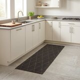  Kuhinjski Tepih antracit karirani 180 x 60 cm 100% poliamid Cijene