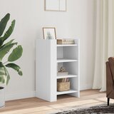 vidaXL Komoda bijela 45x35x75 cm od konstruiranog drva Cijene