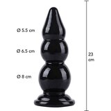 Hidden Desire Extreme Buttplug Balls XL 23cm Black | shoptok.hr