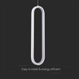  LED luster na sajli LED/13W/230V 4000K bela | Eponuda.com