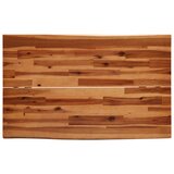  Blagovaonski stol sa živim rubom 110x70x75 cm od drva bagrema | shoptok.hr