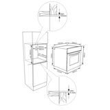 Heinner HBO-V659GCDRC-GBK ugradbena pećnica 69 l, 9 funkcija, razred A | shoptok.hr