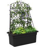  Rešetka za sadnice Antracit 58 x 29 x 78 cm PP | shoptok.hr