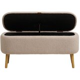 House Nordic Bež klupa od bouclé tkanine Harlow – | shoptok.hr