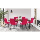 Jumi Stol PIADO amarantno (komplet noge + vijaki), (22030846) | Shoptok.si