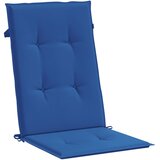  Jastuci za vrtne stolice 6 kom plavi 120 x 50 x 3 cm od tkanine | shoptok.hr