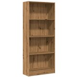Maison Chic Knjižna omara - Knjižni regal hrast 60x24x143 cm inženirski les, (21723213) Cene