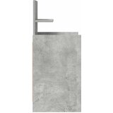  Noćni ormarić s 2 ladice beton siva 38x34x80 cm | shoptok.hr