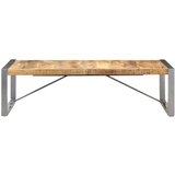 Maison Chic Klubska mizica - kavna mizica - Nizka mizica 140x70x40 cm robusten mangov les, (21755033) | Shoptok.si