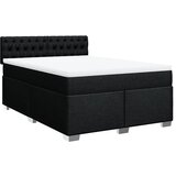 Maison Chic Box spring postelja - Vzmetna postelja z vzmetnico črna 140x200 cm blago SL11510, (21883882) | Shoptok.si