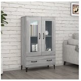  Visoka komoda boja hrasta sonome 70x31x115 cm konstruirano drvo | shoptok.hr