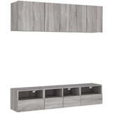 vidaXL Komplet TV omaric 5-delni siva sonoma inženirski les, (20977894) | Shoptok.si