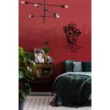 Wallity zidna dekoracija Woman with Flower, 30x30cm, Crna | ePonuda.com