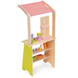 ECO TOYS Drvena dečija pijaca sa vagom, POS terminalom i dodacima, 20 delova – EcoToys | Eponuda.com