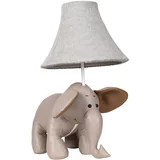 Happy Lamps Kinder tafellamp olifant grijs - Bobbie