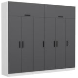 Hanah home Ormar Kale-5239, 270x255x52 cm, Antracit | Eponuda.ba