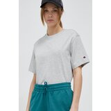 Champion Bombažna kratka majica siva barva | Shoptok.si