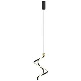  LED luster na sajli COLIA LED/19W/230V crna/zlatna | Eponuda.com